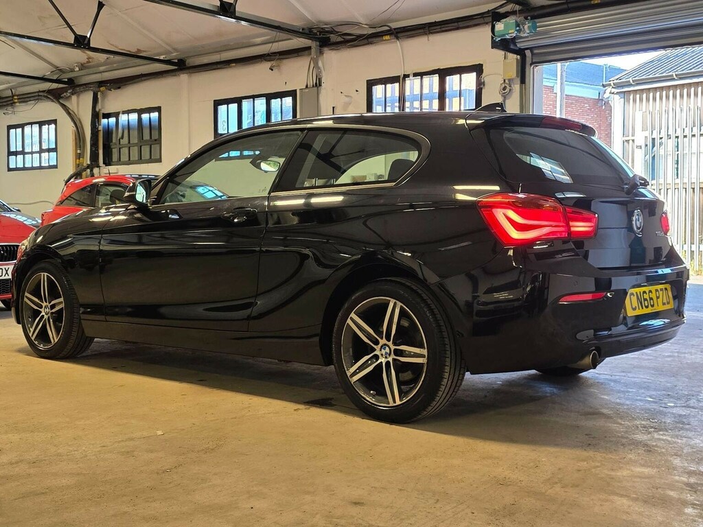 BMW 1 Series 1.5 116D Sport Euro 6 Ss Black #5