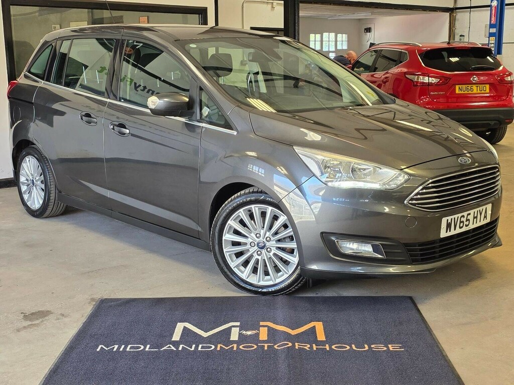 Ford Grand C-Max 2.0 Tdci Titanium Powershift Euro 6 Ss Grey