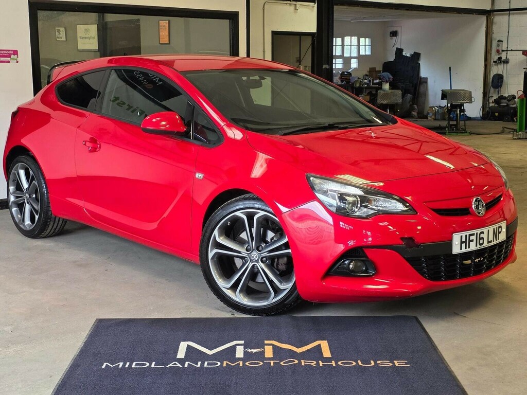 Vauxhall Astra GTC 1.4I Turbo Limited Edition Euro 6 Ss Red