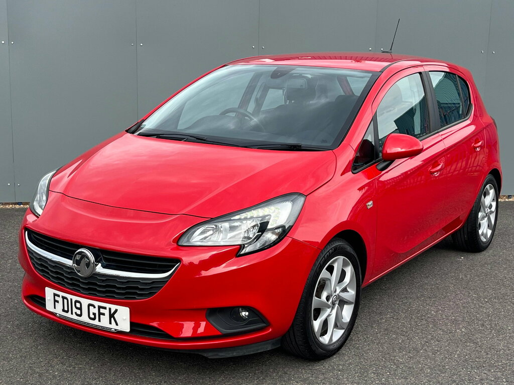 Vauxhall Corsa Corsa Hatchback FD19GFK Red #3