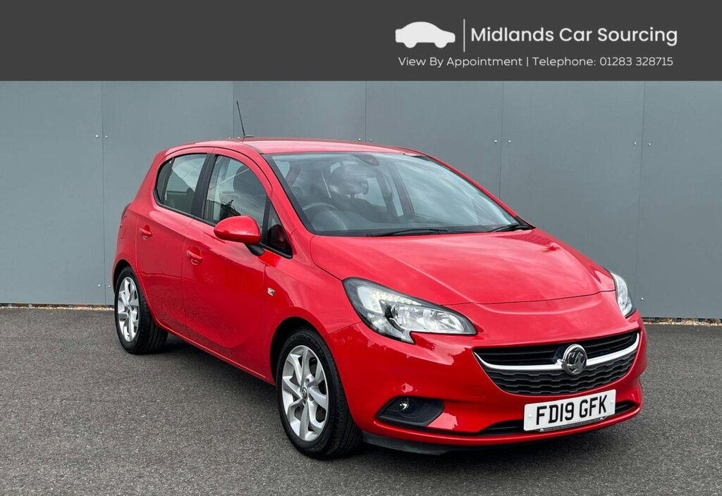Vauxhall Corsa Corsa Hatchback Red