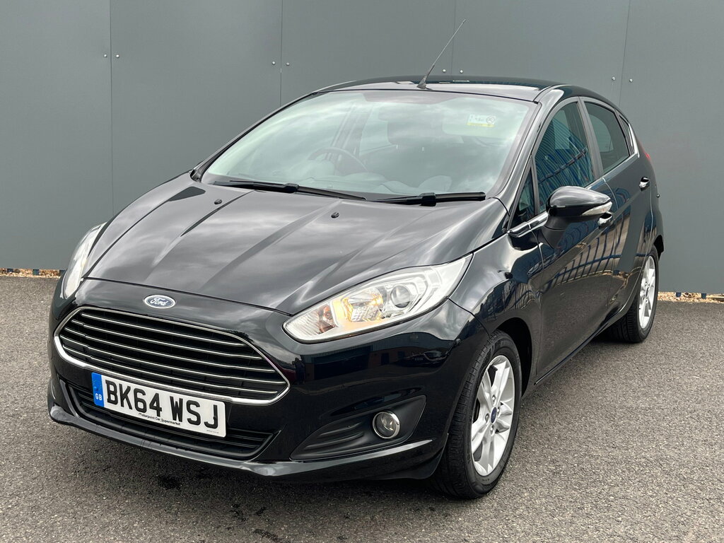 Ford Fiesta 1.25 Zetec Hatchback 5 Seat Grea BK64WSJ Black #4