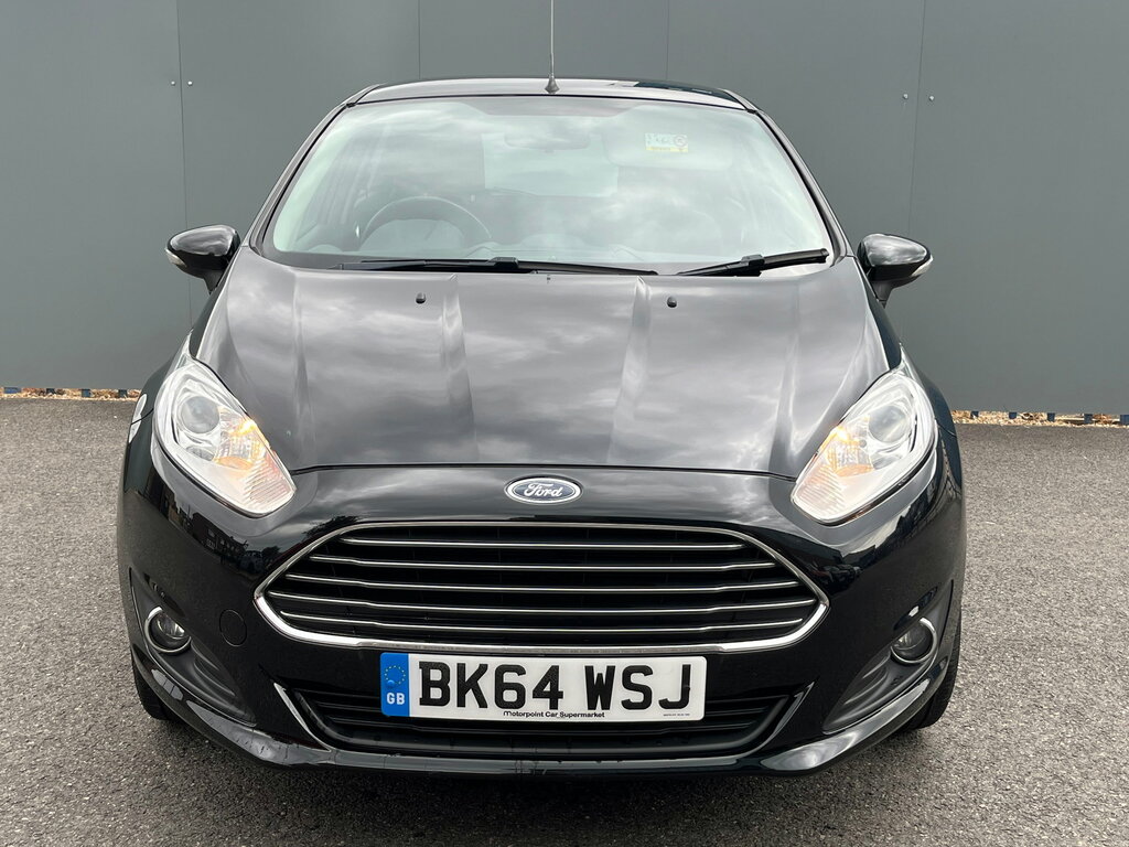 Ford Fiesta 1.25 Zetec Hatchback 5 Seat Grea BK64WSJ Black #2