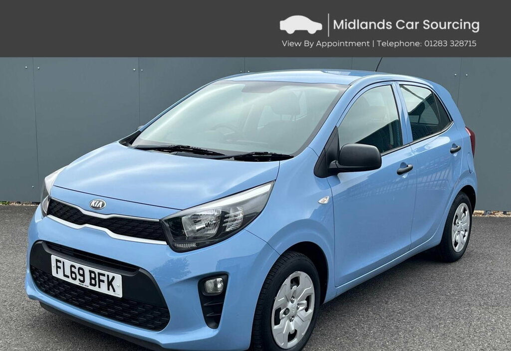 Kia Picanto 1.0 1 Hatchback Euro 6 Ss 66 Blue