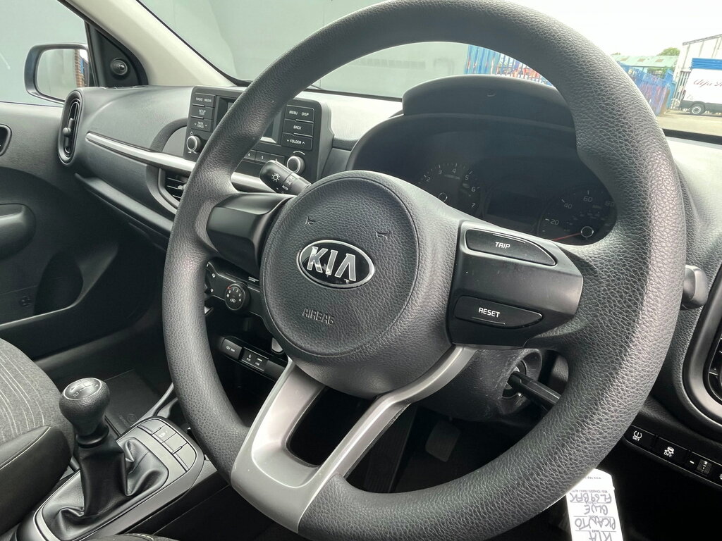 Kia Picanto 1.0 1 Hatchback 5 Seat Euro 6 On FL69BFK Blue #6
