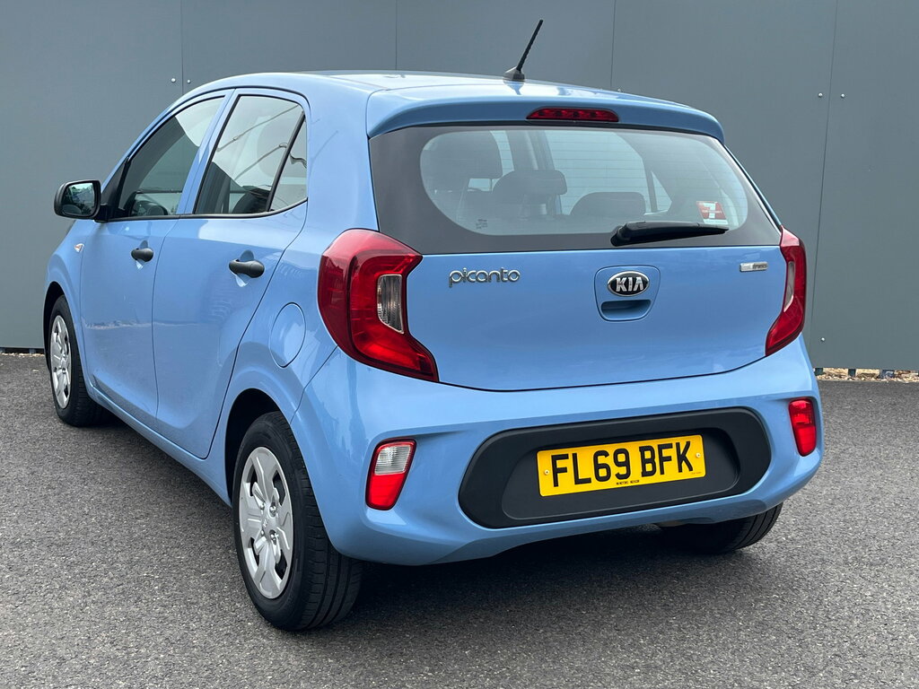 Kia Picanto 1.0 1 Hatchback 5 Seat Euro 6 On FL69BFK Blue #3