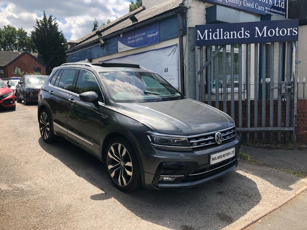 Volkswagen Tiguan 2.0 Tdi R-line Dsg 4Motion Euro 6 Ss Grey