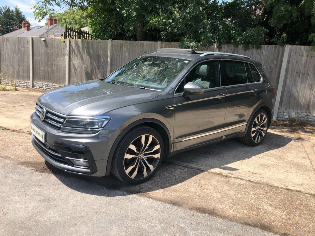 Volkswagen Tiguan 2.0 Tdi R-line Dsg 4Motion Euro 6 Ss SW18PXC Grey #6