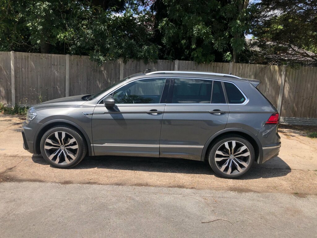 Volkswagen Tiguan 2.0 Tdi R-line Dsg 4Motion Euro 6 Ss SW18PXC Grey #3