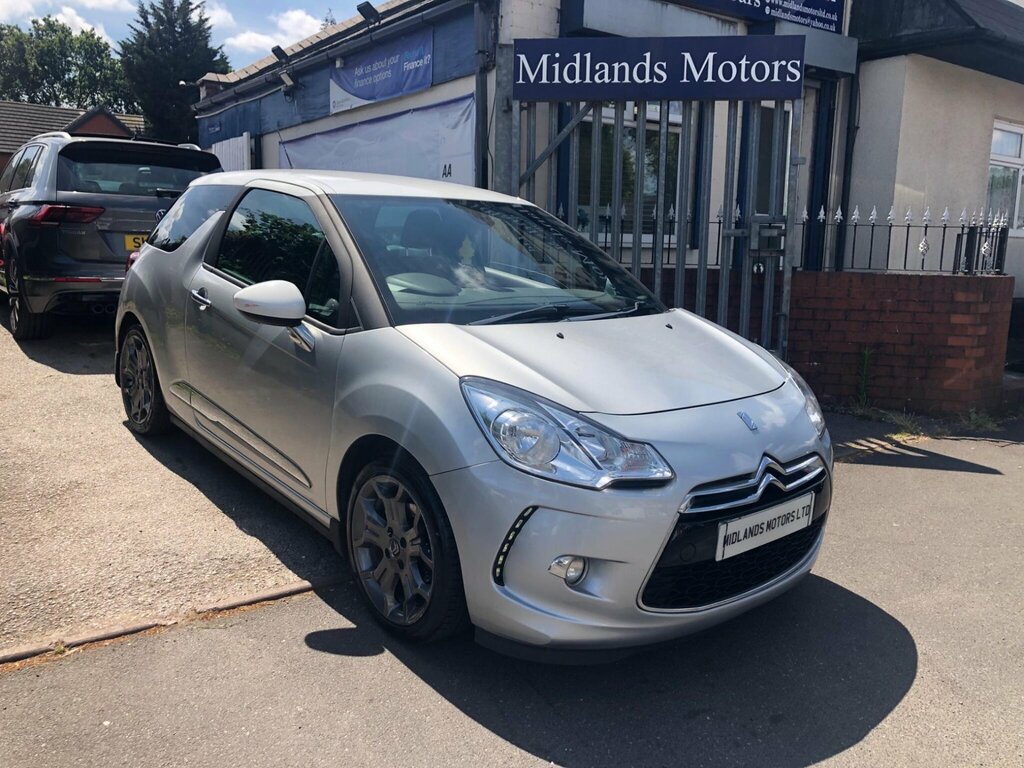 Citroen DS3 1.2 Puretech Dstyle Ice Euro 6 Ss Silver