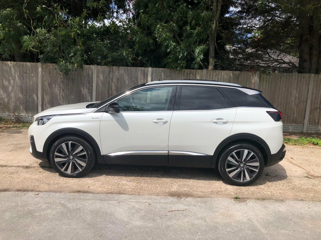 Peugeot 3008 1.2 Puretech Gt Line Premium Eat Euro 6 Ss White #3