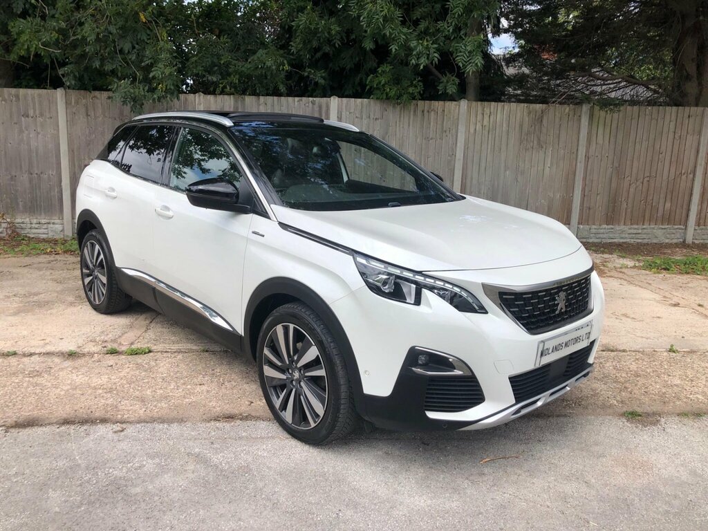 Peugeot 3008 1.2 Puretech Gt Line Premium Eat Euro 6 Ss White #4