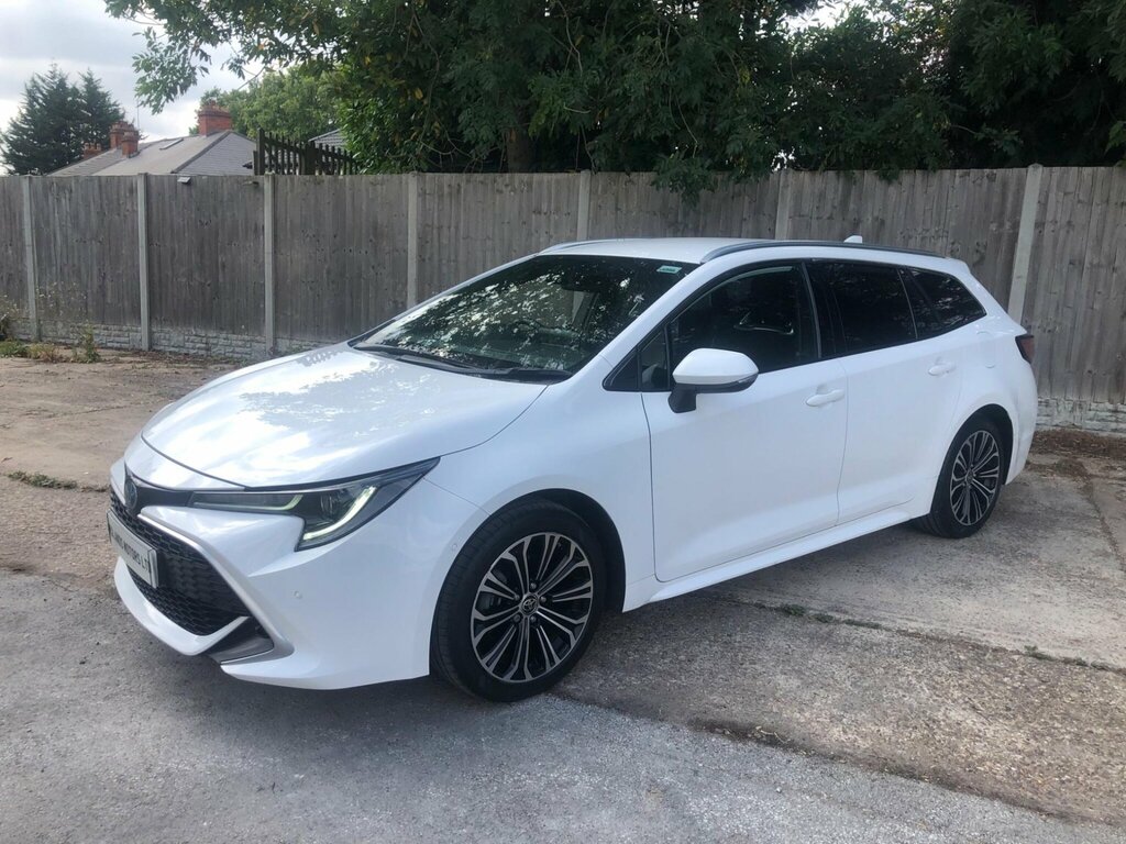 Toyota Corolla 1.8 Vvt-h Excel Touring Sports Cvt Euro 6 Ss White #6
