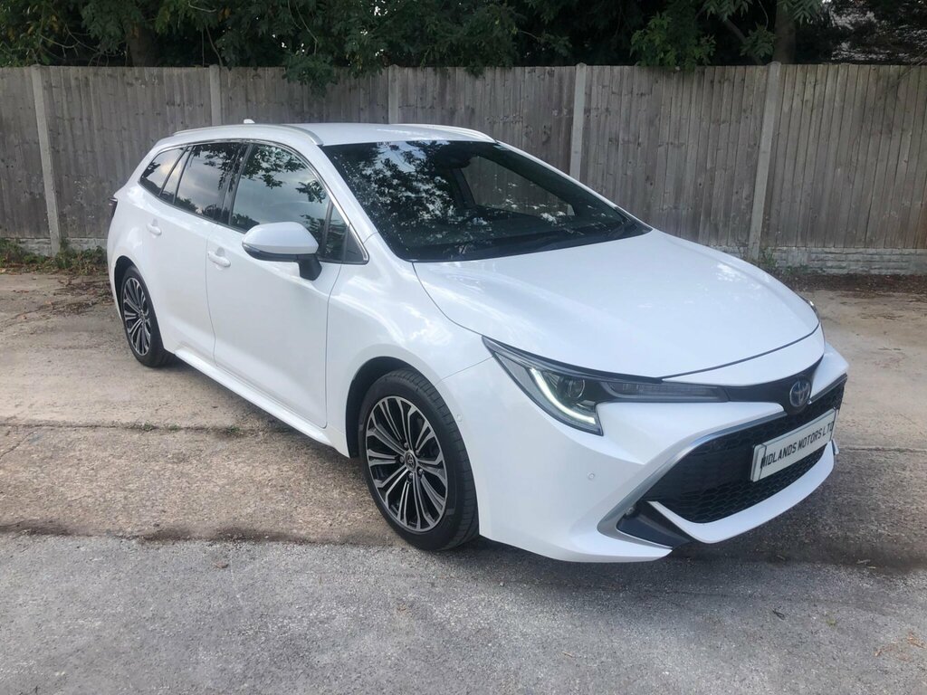 Toyota Corolla 1.8 Vvt-h Excel Touring Sports Cvt Euro 6 Ss White #4