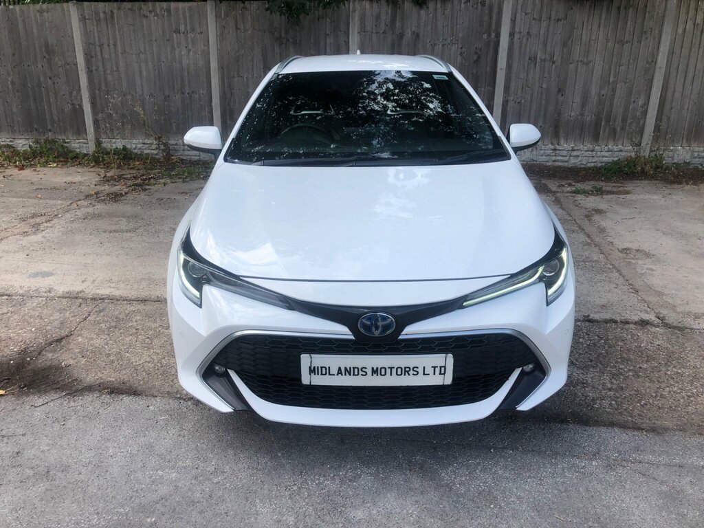 Toyota Corolla 1.8 Vvt-h Excel Touring Sports Cvt Euro 6 Ss White #5
