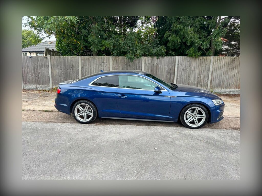 Audi A5 2.0 Tdi Ultra S Line Euro 6 Ss Blue