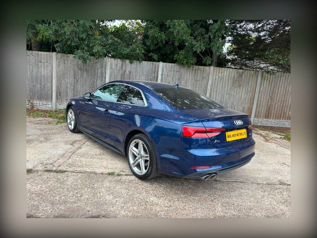 Audi A5 2.0 Tdi Ultra S Line Euro 6 Ss BG17DUA Blue #6