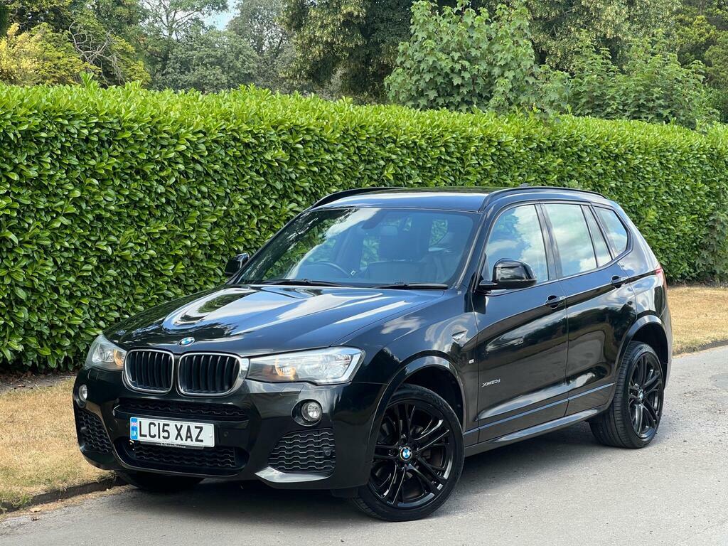 BMW X3 2.0 20D M Sport Xdrive Euro 6 S S Black #3