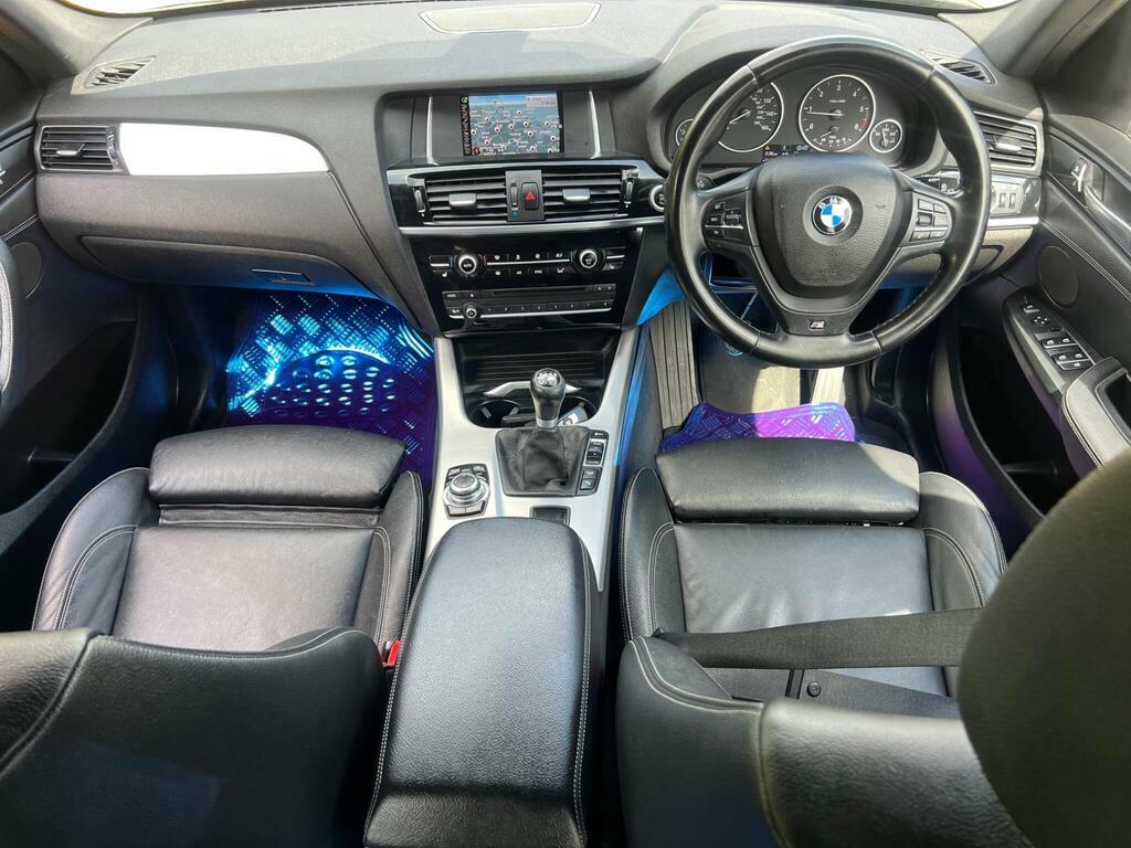 BMW X3 2.0 20D M Sport Xdrive Euro 6 S S Black #4