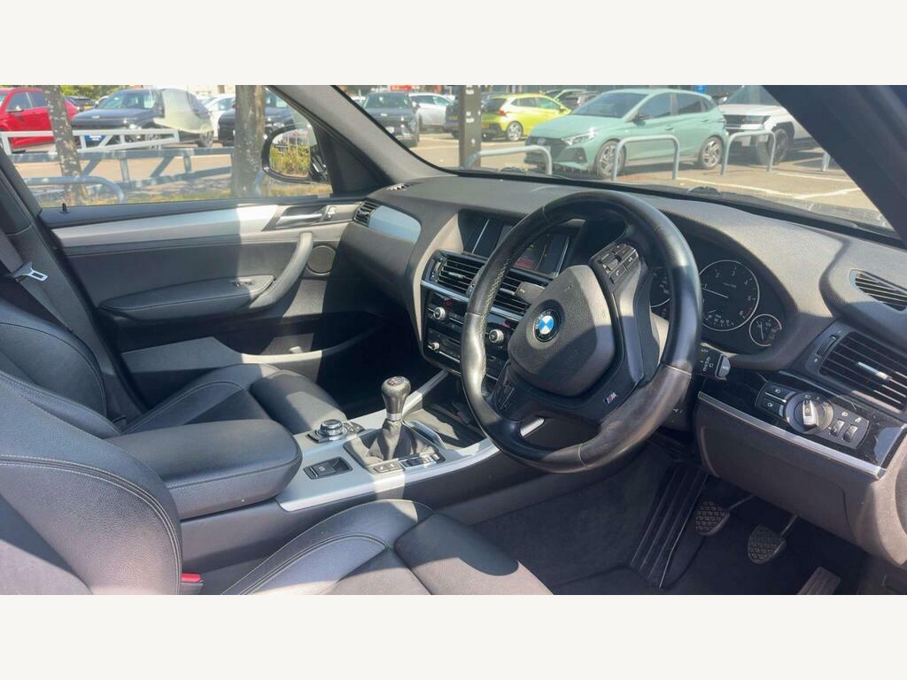 BMW X3 Bmw X3 2.0 20D M Sport Xdrive Euro 6 Yg15 H Black #6