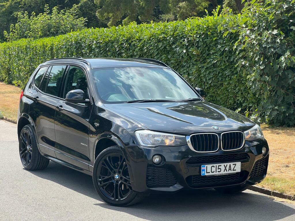 BMW X3 2.0 20D M Sport Xdrive Euro 6 S S Black
