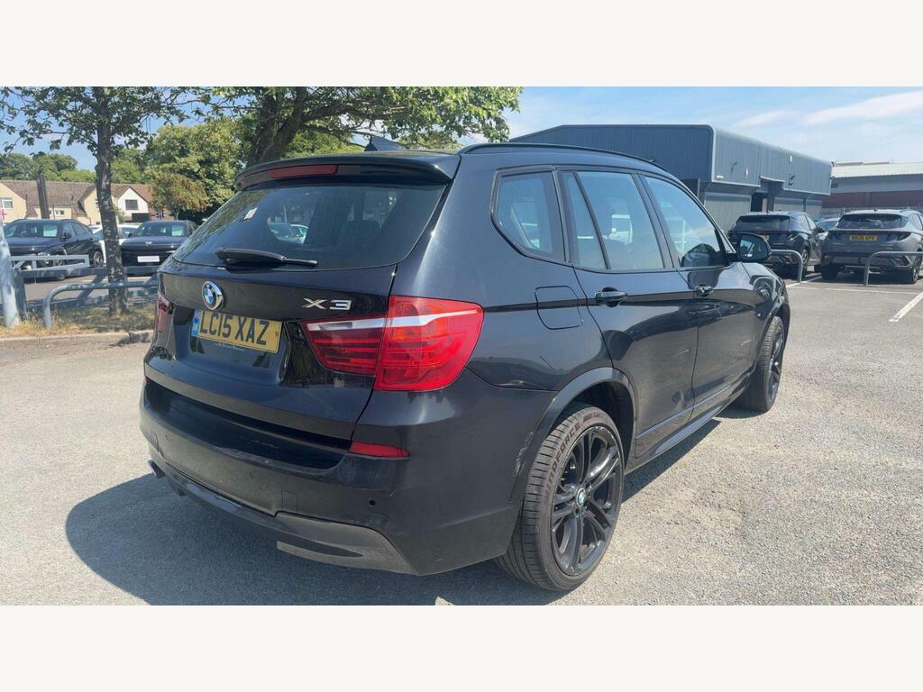 BMW X3 Bmw X3 2.0 20D M Sport Xdrive Euro 6 Yg15 H Black #3