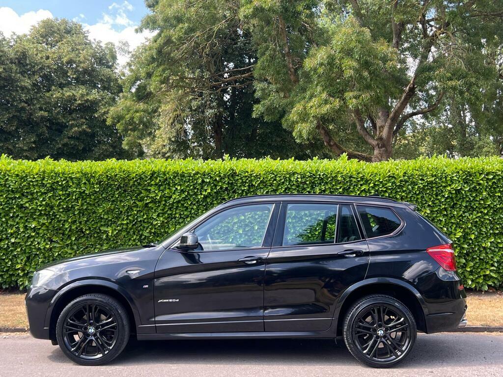 BMW X3 2.0 20D M Sport Xdrive Euro 6 S S Black #6