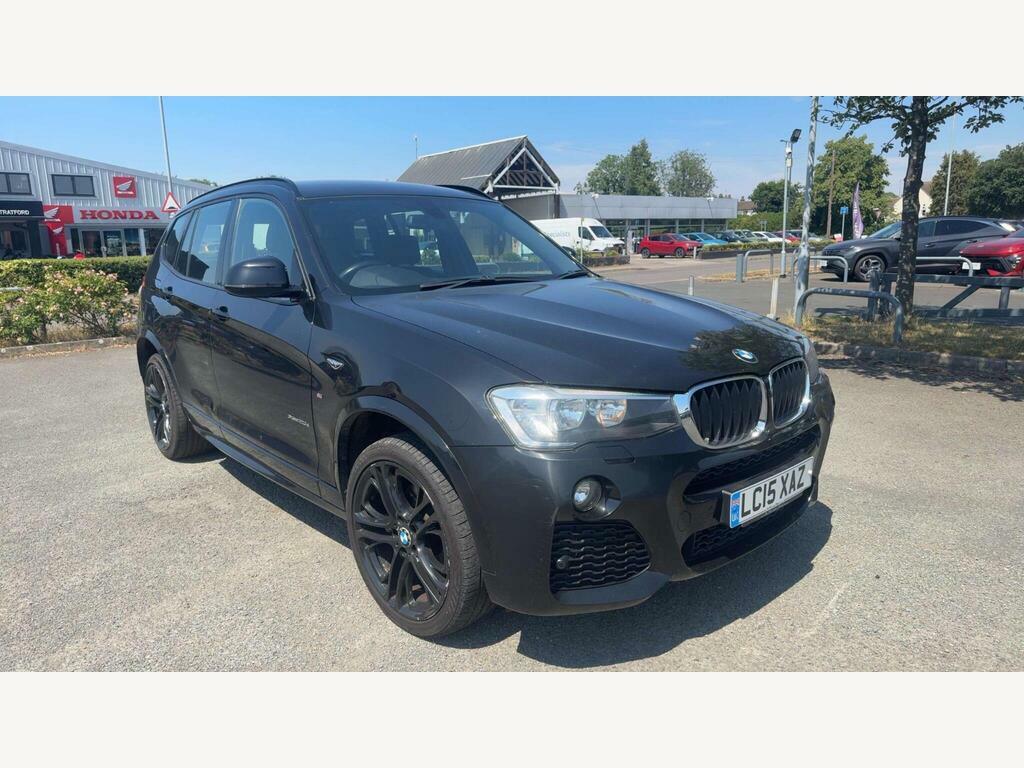 BMW X3 Bmw X3 2.0 20D M Sport Xdrive Euro 6 Yg15 H Black #1