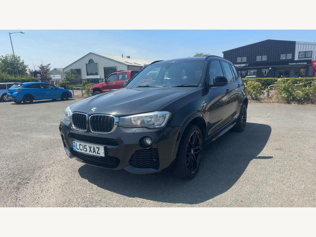 BMW X3 Bmw X3 2.0 20D M Sport Xdrive Euro 6 Yg15 H Black #2