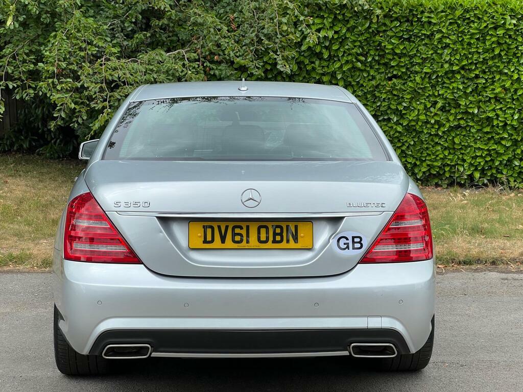 Mercedes-Benz S Class 3.0Td S350 Cdi Bluetec 4-Dr Saloon Silver #16