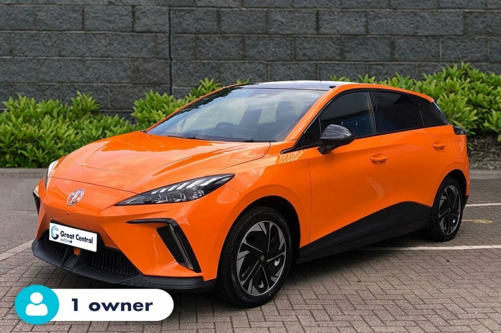 MG MG4 Hatchback Orange