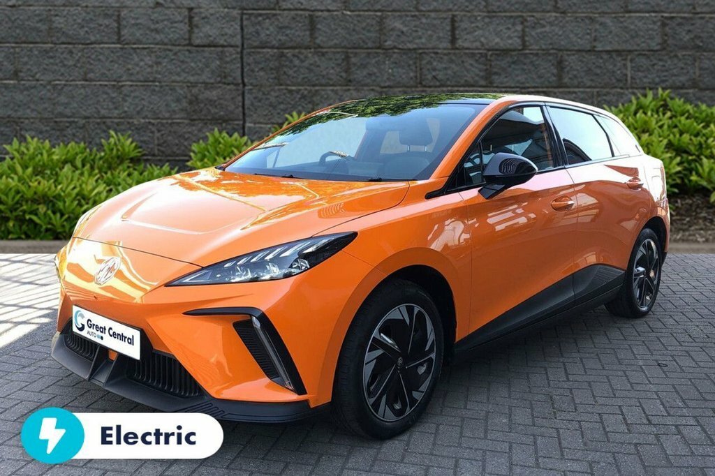 MG MG4 Hatchback Orange