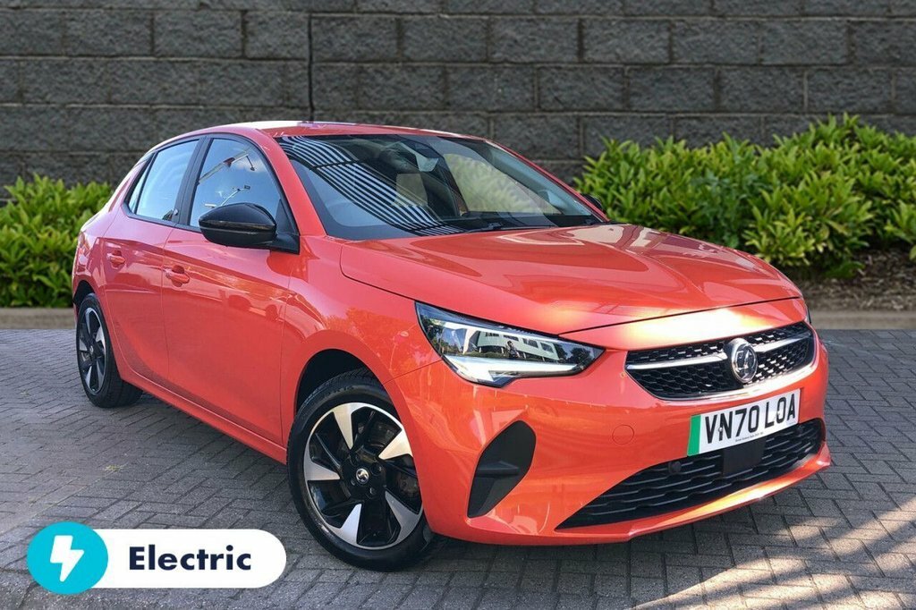 Vauxhall Corsa-e Hatchback Orange