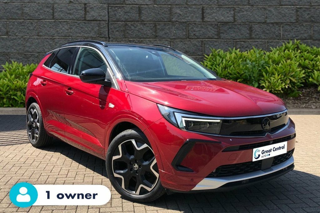 Vauxhall Grandland 1.2L Ultimate Red