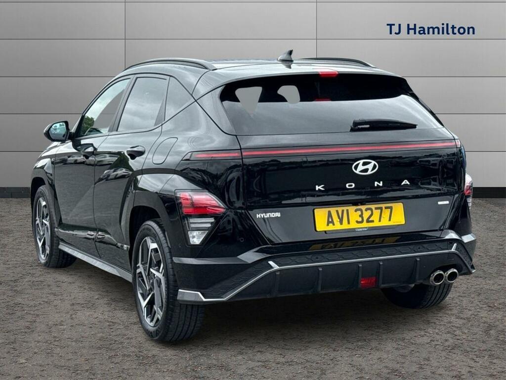 Hyundai Kona 1.6 Gdi Hybrid N Line S Dct AVI3277 Black #3