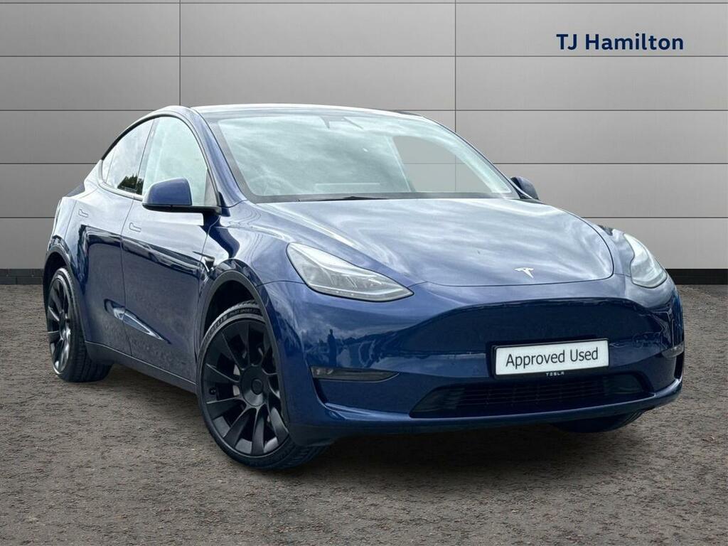 Tesla Model Y Long Range Awd Blue