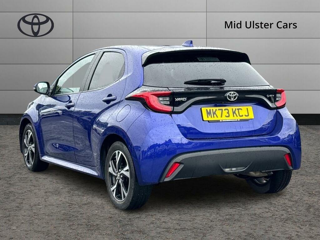 Toyota Yaris 1.5 Hybrid Design Cvt MK73KCJ Blue #3