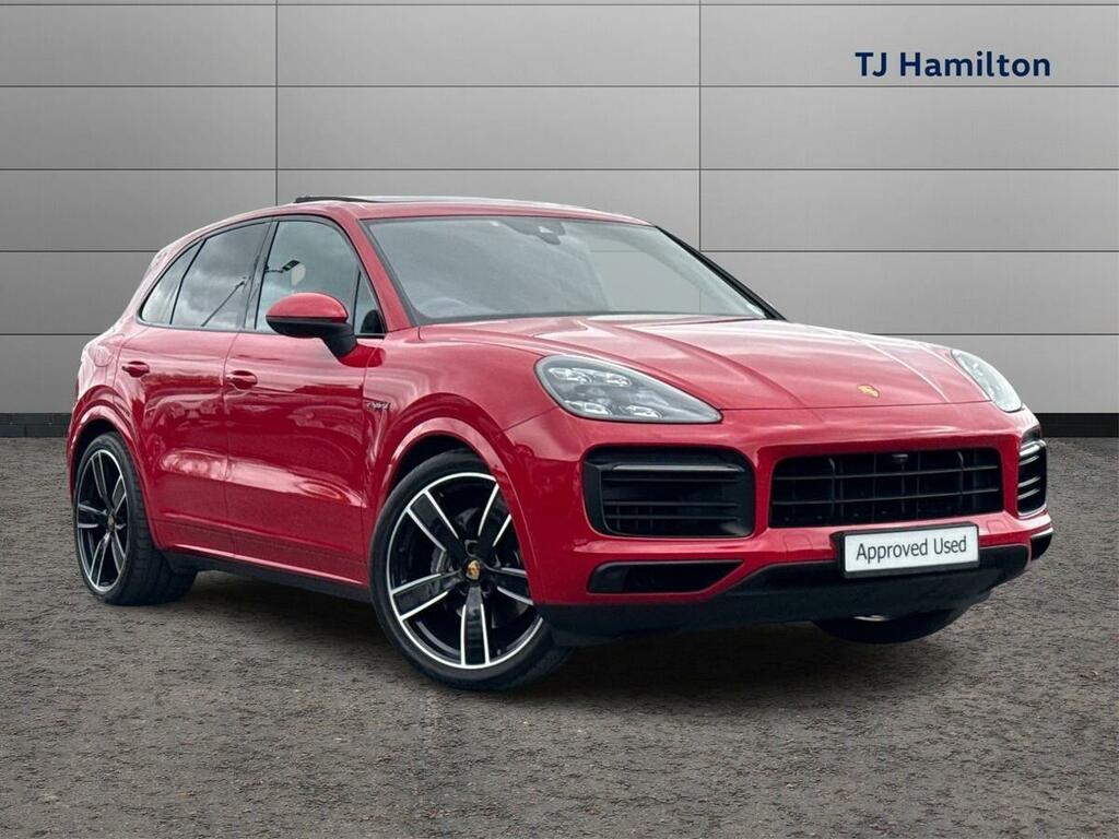 Porsche Cayenne E-hybrid Tiptronic S Red