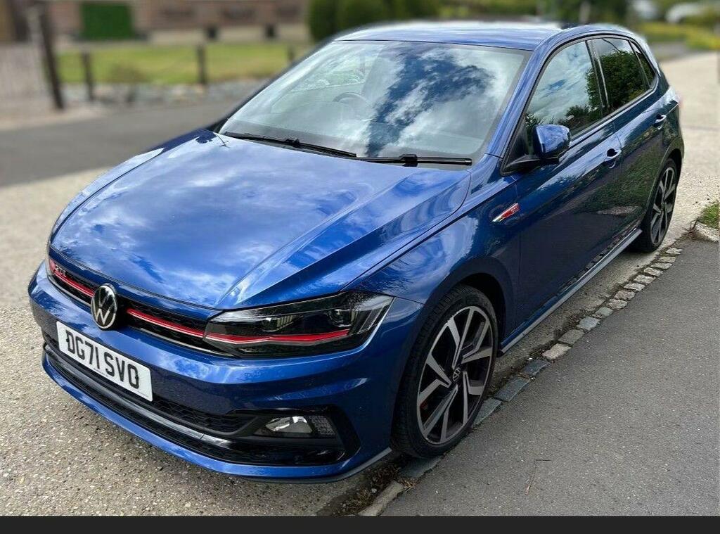 Volkswagen Polo Gti Blue #6