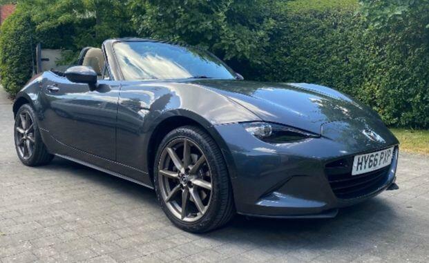 Mazda MX-5 2.0 Skyactiv-g Sport Nav Euro 6 Grey
