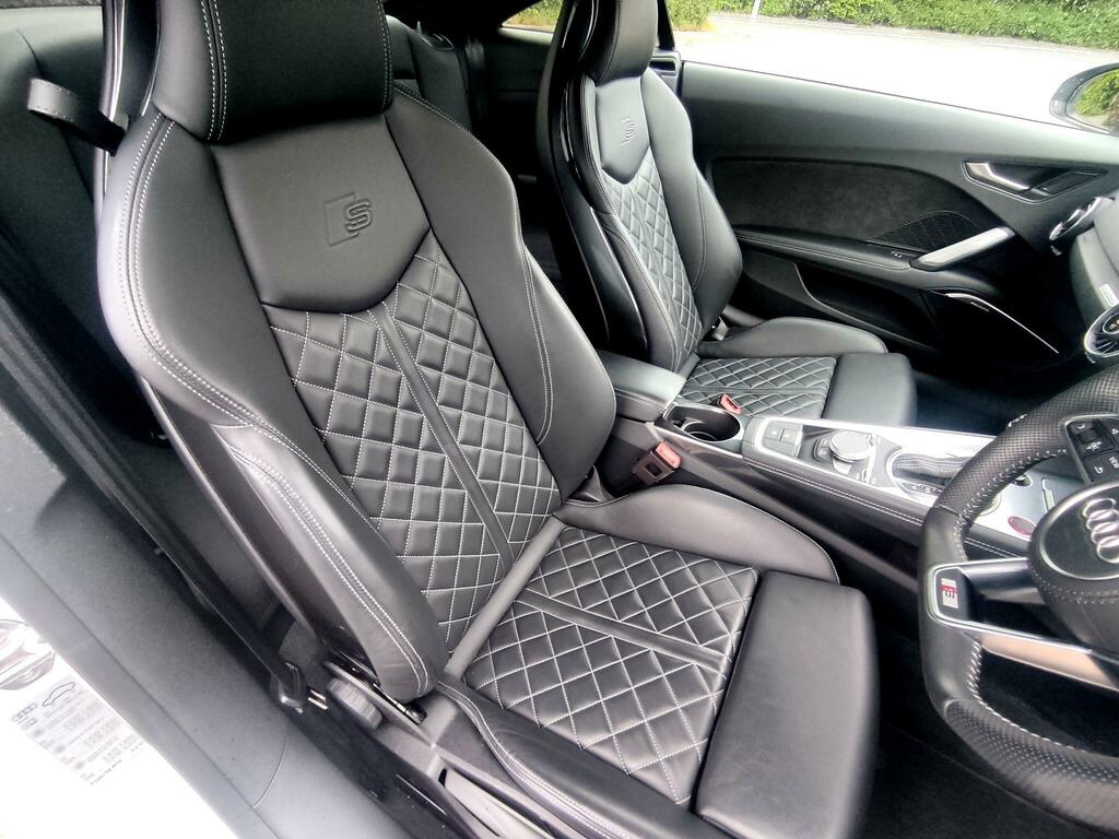 Audi TTS Black Edition White #2