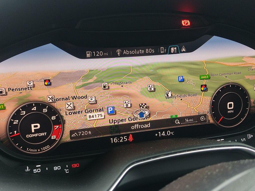 Audi TTS Coupe 2.0 Tfsi Black Edition S Tronic Quattro Euro Grey #17