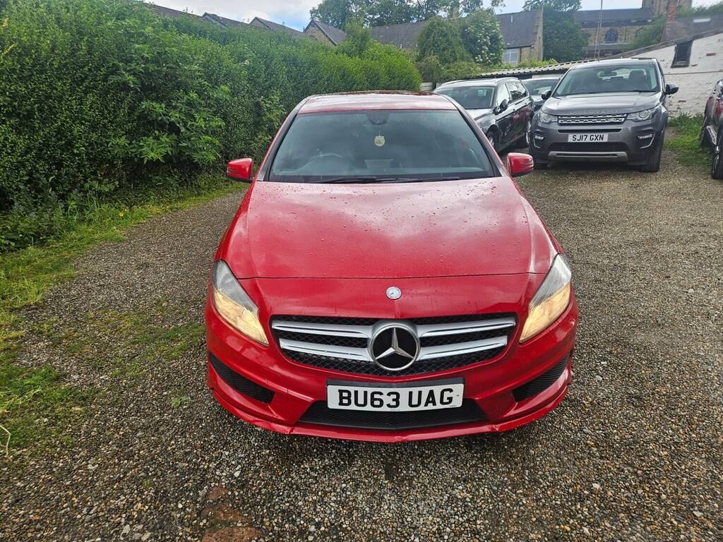 Mercedes-Benz A Class A180 Cdi Blueefficiency Amg Sport BU63UAG Red #2