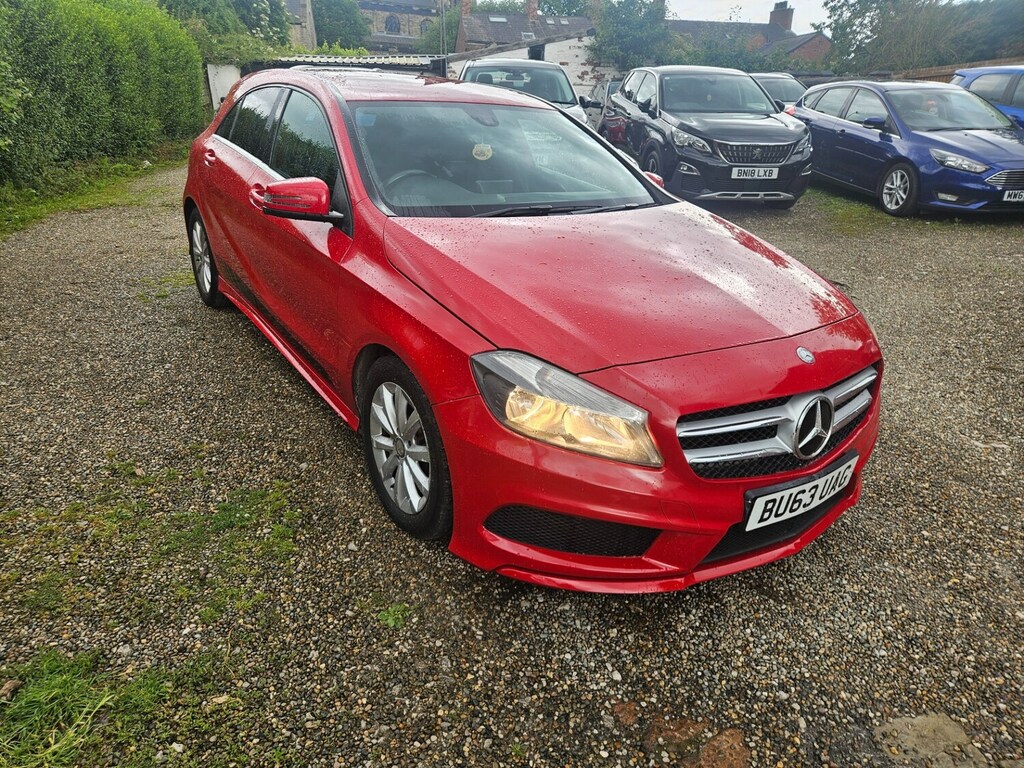 Mercedes-Benz A Class A180 Cdi Blueefficiency Amg Sport BU63UAG Red
