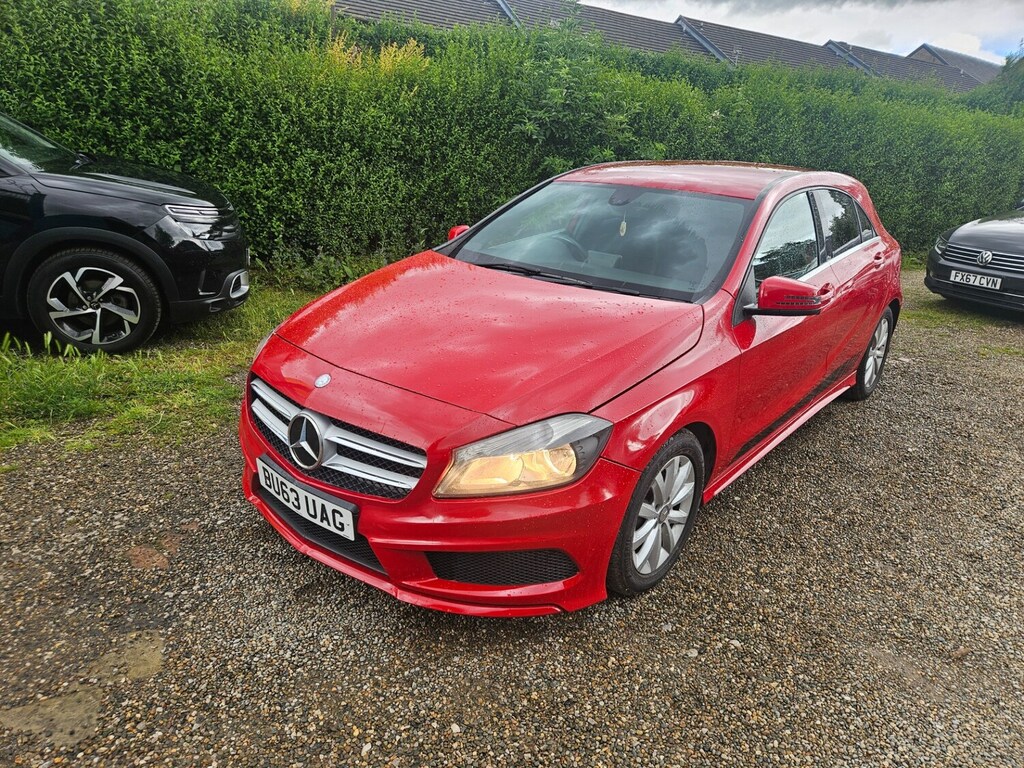Mercedes-Benz A Class A180 Cdi Blueefficiency Amg Sport BU63UAG Red #3