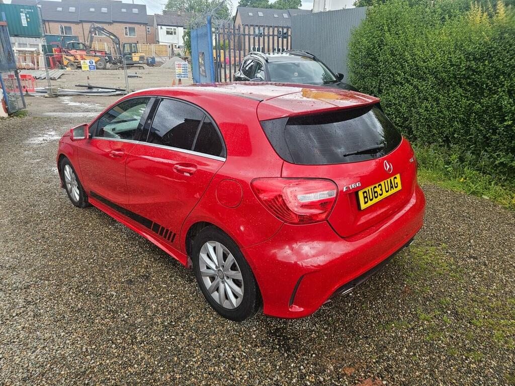 Mercedes-Benz A Class A180 Cdi Blueefficiency Amg Sport BU63UAG Red #5