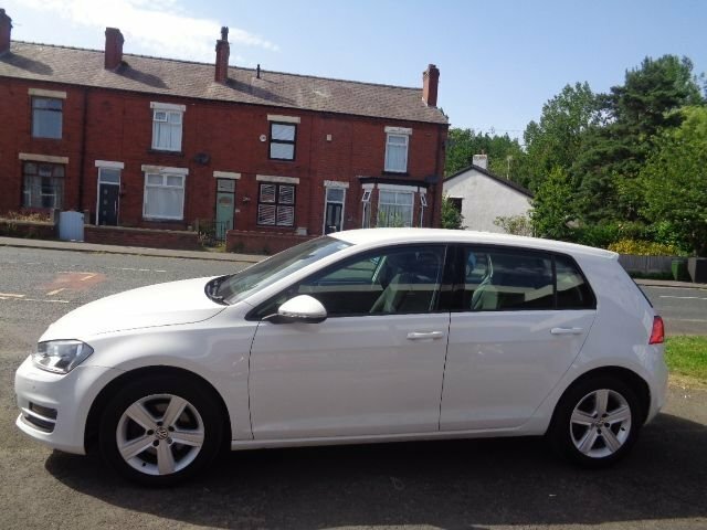 Volkswagen Golf 1.4 Tsi Bluemotion Tech Match Edition Hatchback YH66GXW White #5