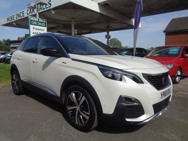 Peugeot 3008 1.2 Puretech Gt Line Suv Euro 6 White