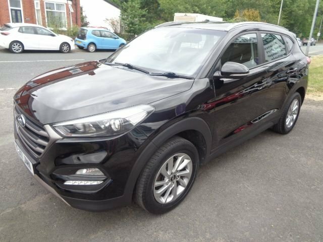 Hyundai Tucson 1.6 Gdi Blue Drive Se Suv Euro 6 SJ17JNN Black #4
