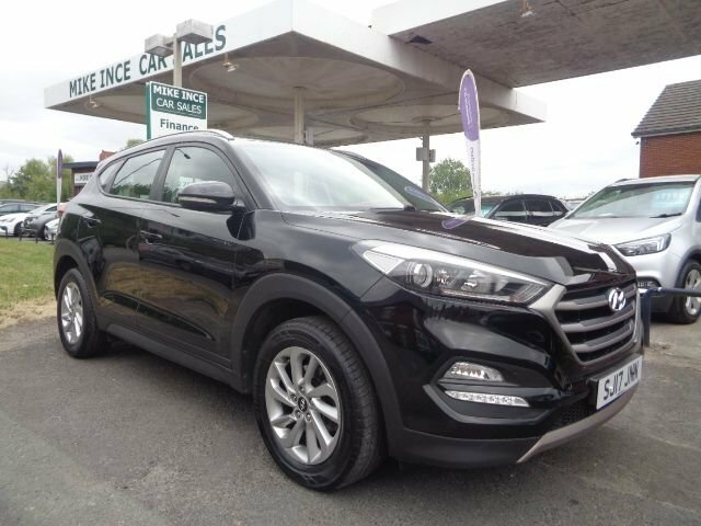 Hyundai Tucson 1.6 Gdi Blue Drive Se Suv Euro 6 SJ17JNN Black